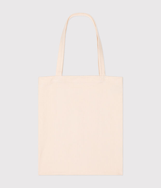 Tote bag in cotone ecru