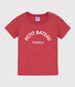 T-shirt stampata in cotone bambino