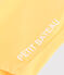Bermuda corti in cotone bambino giallo ORGE