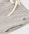 Pantaloni da jogging in molleton bambina grigio CHATON CHINE