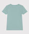 T-shirt a maniche corte in cotone verde PAUL
