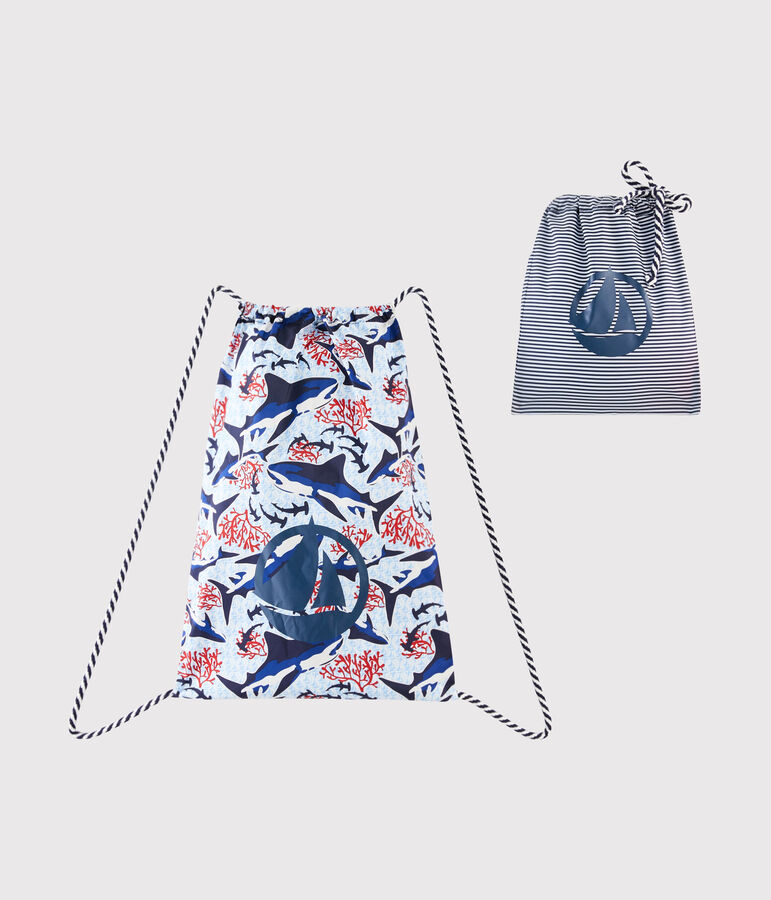 Zaino leggero bambino bianco MARSHMALLOW/bianco MULTICO