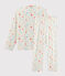 Pigiama bambino in twill bianco MARSHMALLOW/bianco MULTICO
