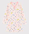 Camicia da notte fantasia bambina a costine rosa FLEUR/bianco MULTICO