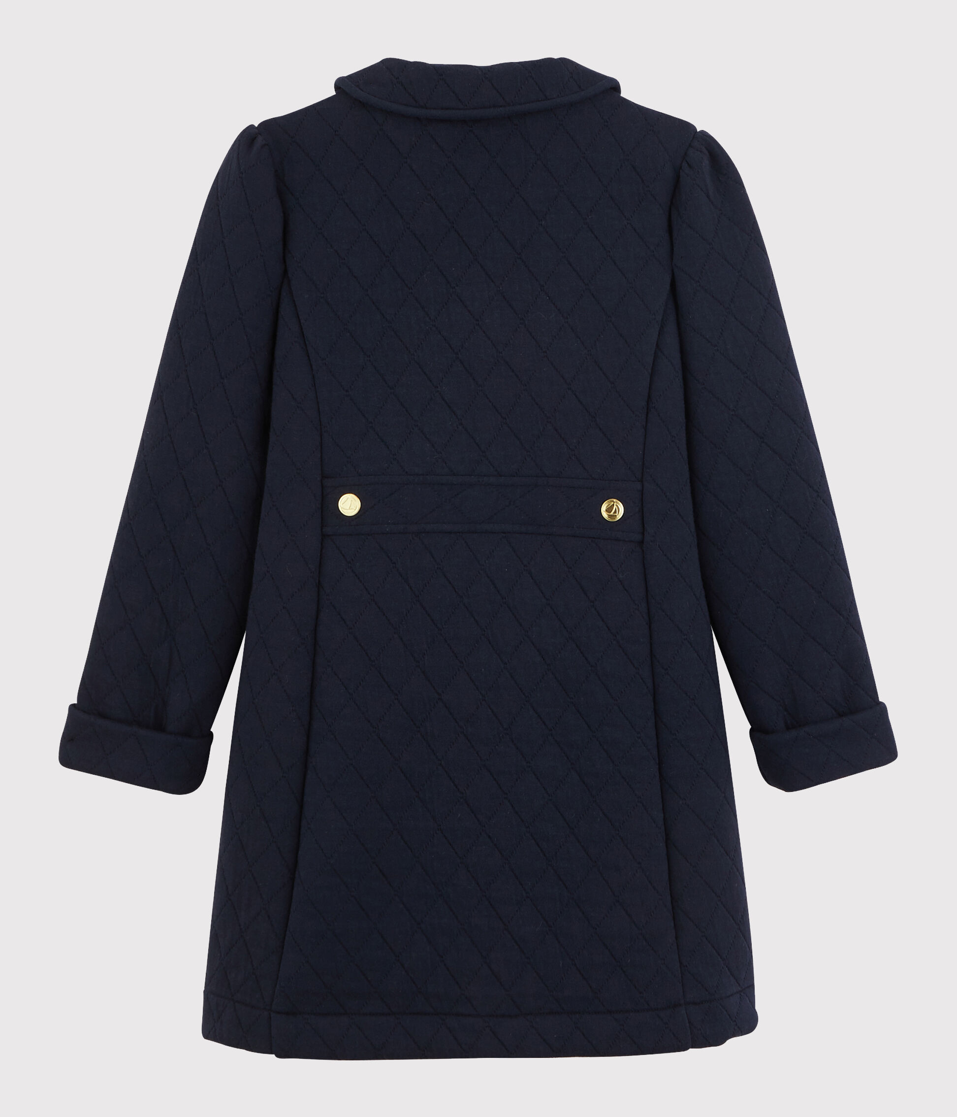 Cappotto in tubique bambina SMOKING | Petit Bateau