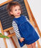 Abito smanicato per bebè in denim eco-sostenibile  blu BLEU DELAVE