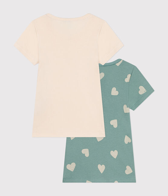 Confezione da 2 t-shirt bambino a maniche corte in cotone variante 1