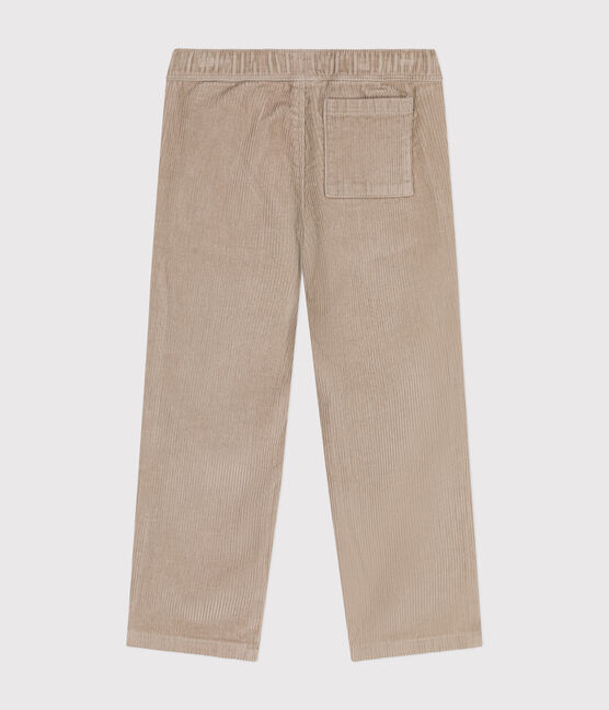 Pantaloni dritti in velluto bambino HUITRE