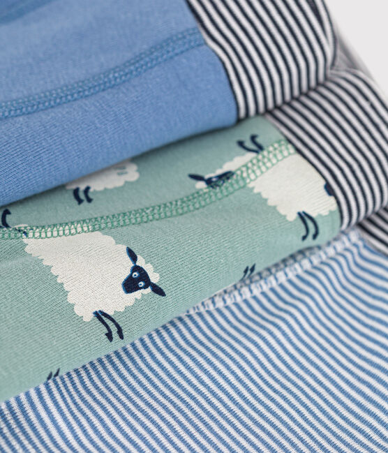 Set di 3 boxer pecora in cotone bambino variante 1