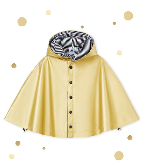 Mantella per la pioggia per bebé unisex giallo DORE