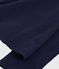 T-shirt L'Iconique a maniche lunghe in cotone con punto cocotte donna blu SMOKING