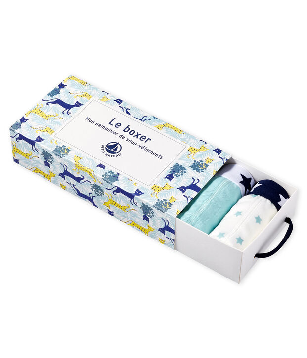 Confezione da 5 boxer bambino multicolore