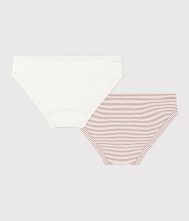 Set di 2 slip in cotone bambino. multicolore