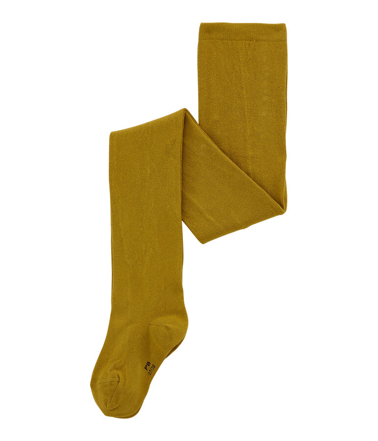 Collants in jersey per bambina giallo INCA