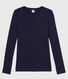 T-shirt L'ICONIQUE girocollo in cotone donna