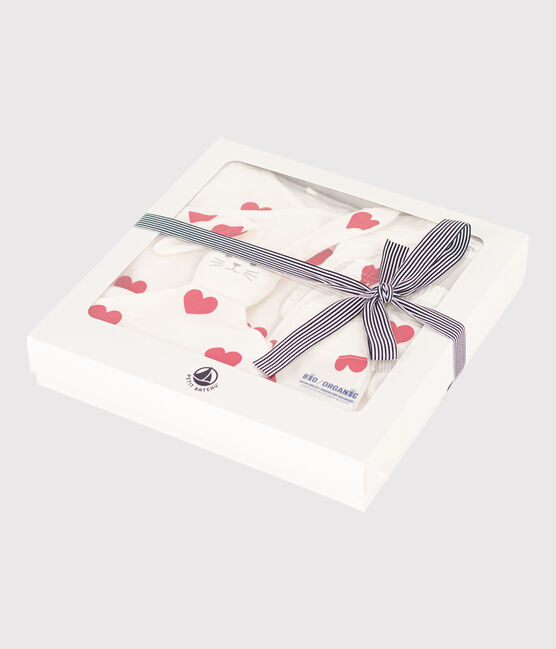 Cofanetto regalo nascita con cuore variante 1