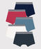 Confezione da 5 boxer bambino in cotone variante 1