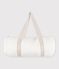 Borsa polochon in sherpa bianco MARSHMALLOW PRIME
