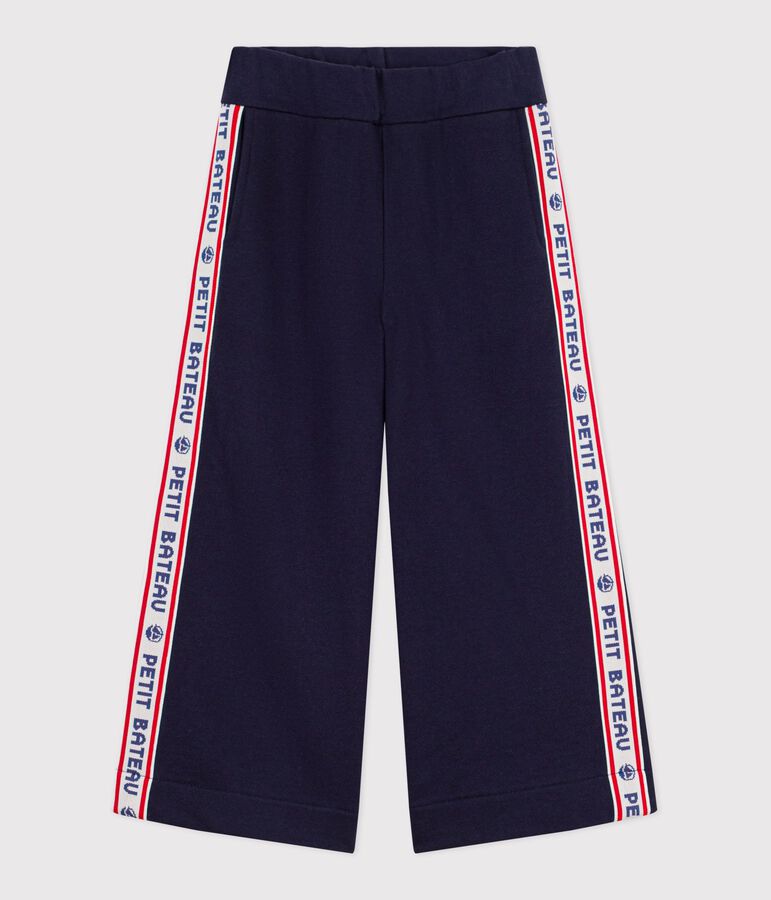 Joggers in cotone bambino blu SMOKING