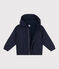 Giacca a vento con pile bambino blu SMOKING