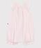 Tutina corta in cotone tinta unita neonato rosa FLEUR