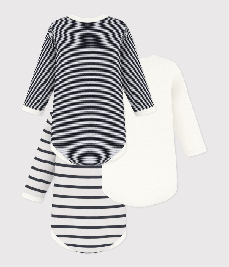 Confezione da 3 body a manica lunga beb&egrave; multicolore