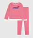 Pigiama donna in cotone rigato