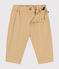 Pantaloni in serge bebè beige FACILE