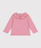 Blusa a manica lunga in jersey per bebè rosa ROSELINE CHINE