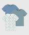 Set di T-shirt bambino a maniche corte in cotone Tour Eiffel variante 1