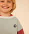Felpa in tessuto felpato colorblock bambino bianco AVALANCHE/ MULTICO