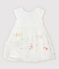 Abito da cerimonia con tulle ricamato bebè femmina bianco MARSHMALLOW/bianco MULTICO