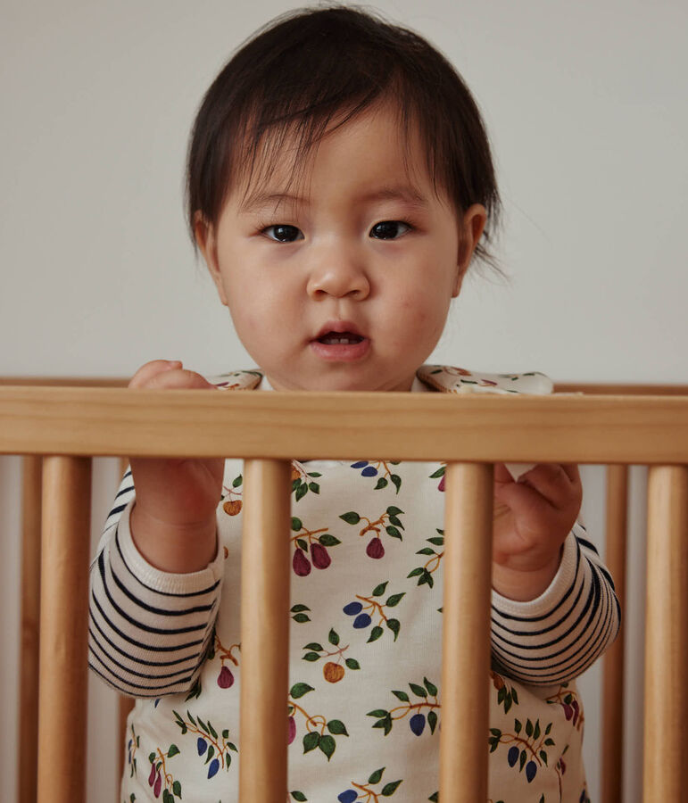 Sacco nanna beb&egrave; in cotone TOG 2.5 con motivo frutta bianco/giallo/multicolore