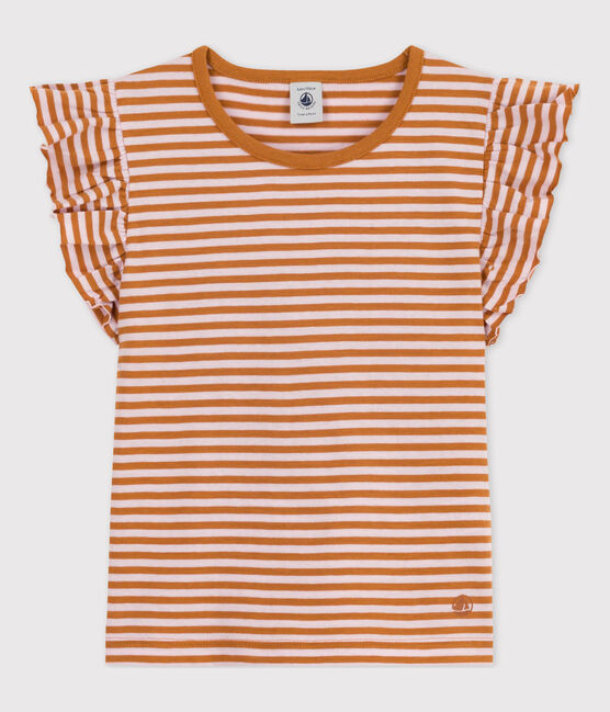 T-shirt bambina in cotone a righe TOAST/ DOLL