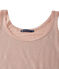Canotta donna in lino laccato rosa ROSE/grigio ARGENT