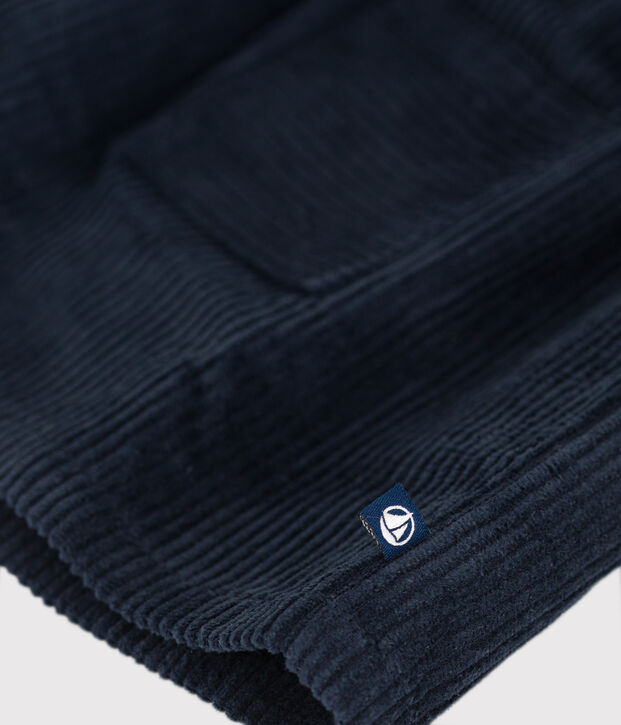 Abito senza maniche in velluto a coste grosse per beb&egrave; SMOKING