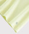 T-shirt a maniche corte in cotone bambina giallo CITRONEL