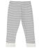 Pantalone bebè in tubique fantasia bianco MARSHMALLOW/blu SMOKING