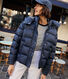 Piumino in PU donna