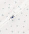 Pigiama in cotone con stampa neonato blu MARSHMALLOW/bianco GOMME