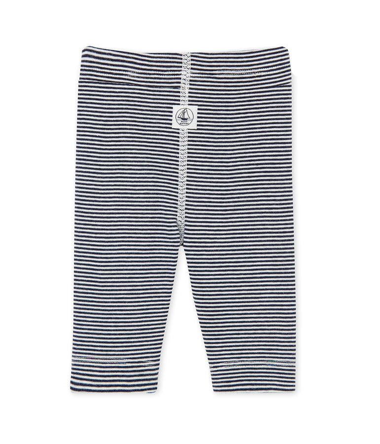 Legging millerighe per beb&eacute; unisex blu SMOKING/bianco LAIT