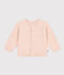 Cardigan in tricot di cotone bebè rosa SALINE