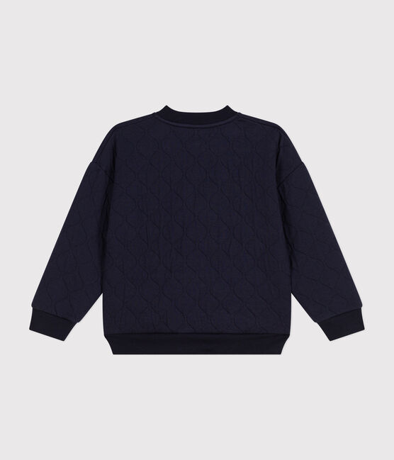 Cardigan in tubique bambino blu SMOKING