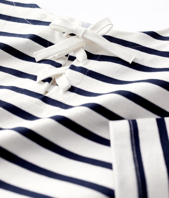 Marinière Donna bianco MARSHMALLOW/blu SMOKING