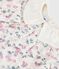 Blusa a maniche lunghe in cotone con stampa a fiori neonata MILK/ MULTICO