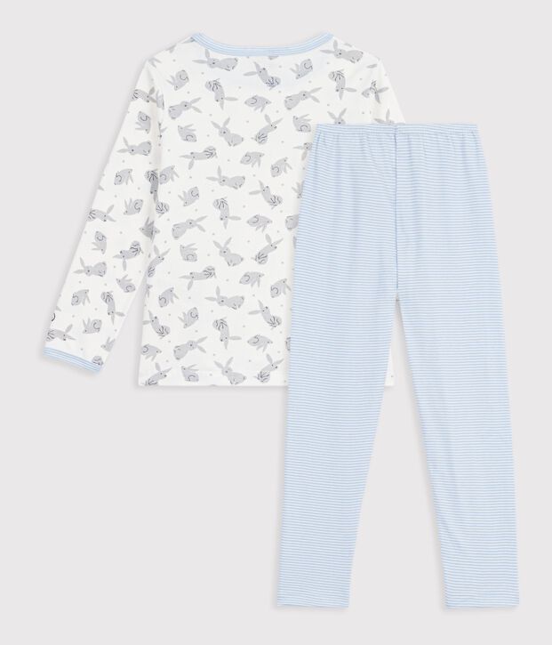 Pyjama  en velours grigio/multicolore