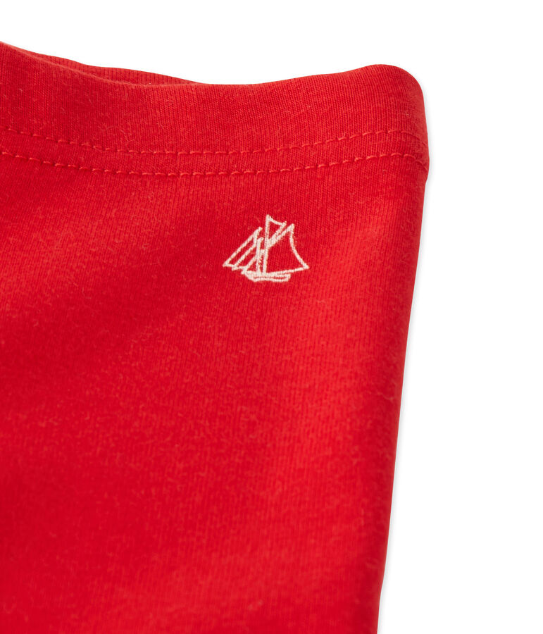 Leggings per beb&egrave; femmina rosso