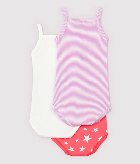 Confezione da 3 body con spalline bimba variante 1