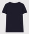 T-shirt LE DROIT scollo a V in cotone Donna blu SMOKING