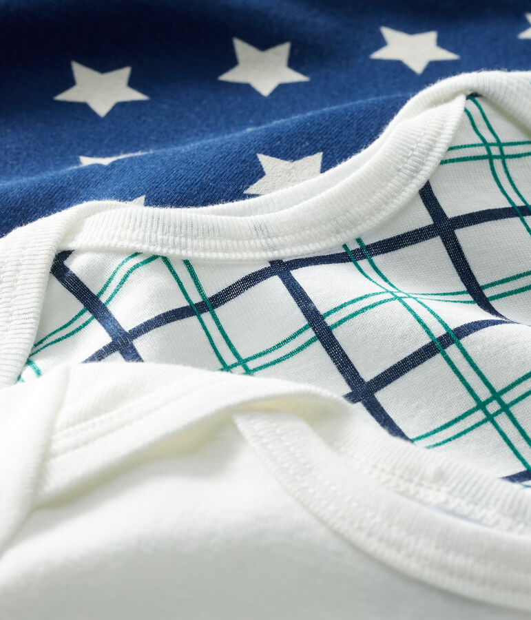 Trio body manica lunga beb&egrave; maschietto variante 1